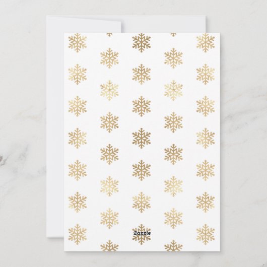 Foto Frohe Weihnachten glücklich Neujahr Rose (Rückseite)