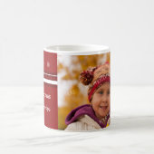 Foto Frohe Weihnachten Großeltern Tasse (Mittel)