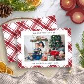 Foto Frohe Weihnachten Karierte Ferienwohnung Kart