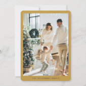 Foto Frohe Weihnachten Reindeer Weihnachten (Rückseite)