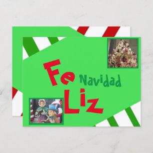 Foto Frohe Weihnachten Spanische Weihnachten Weihn Postkarte