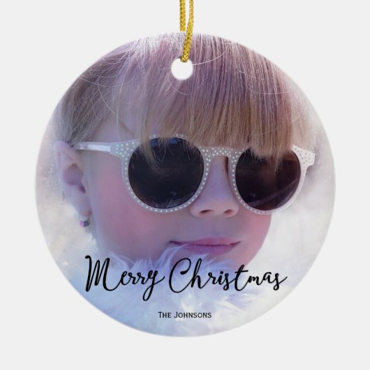 Foto Frohe Weihnachtsbaume Ornament (Vorne)