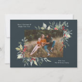 Foto Frohe Weihnachtskarte Feiertagskarte (Vorderseite)