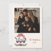 Foto Frohe Wein Weihnachten (Vorderseite)