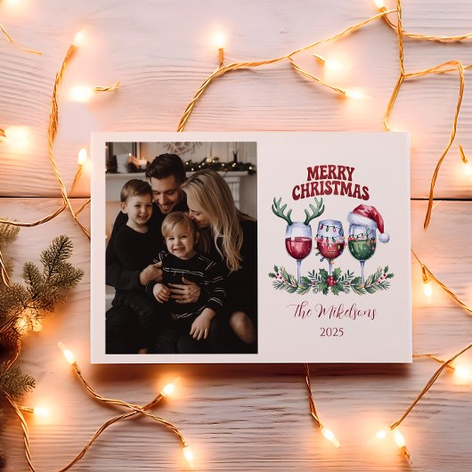 Foto Frohes Wein Weihnachten