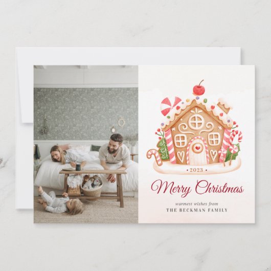 Foto Fun Wasserfarbe Lebkuchen Weihnachten (Vorderseite)