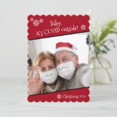 Foto Funny Baby Es ist Covid Outside Weihnachten R (Stehend Vorderseite)
