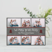 Foto Funny Miss Ihre Gesichter Masken Weihnachten (Stehend Vorderseite)