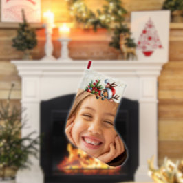 Foto Funny Niedlich Festive Hirsche Weihnachten St Großer Weihnachtsstrumpf