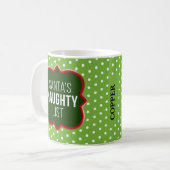 Foto Funny Weihnachten Weihnachten Weihnachts-Unhe Kaffeetasse (Vorderseite Links)