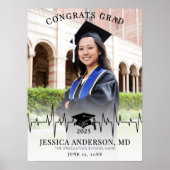 Foto für Abschluss der Medizinschule Begrüßungszei Poster (Vorne)