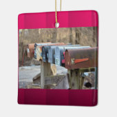 Foto für alte Postfächer Keramikornament (Links)