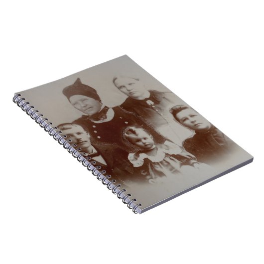 Foto für antike Collage Notizblock (Rechte Seite)