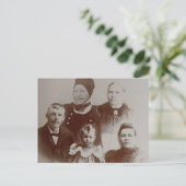 Foto für antike Collage Postkarte (Stehend Vorderseite)