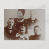 Foto für antike Collage Postkarte (Vorderseite)