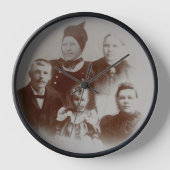 Foto für antike Collage Uhr (Vorderseite)