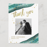 Foto für aquamarine und Gold Geode Wedding Vielen 