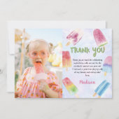 Foto für Aquarellfarben Geburtstag dank Karte (Vorderseite)