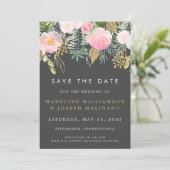 Foto für Aquarellfarben Save the Date (Stehend Vorderseite)