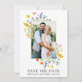 Foto für Aquarellfarben Save the Date (Vorderseite)