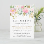 Foto für Aquarellfarben Save the Date (Stehend Vorderseite)