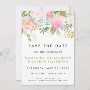 Foto für Aquarellfarben Save the Date