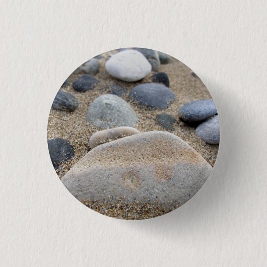 Foto für Beach-Pebbles / Abzeichen Button (Vorderseite)