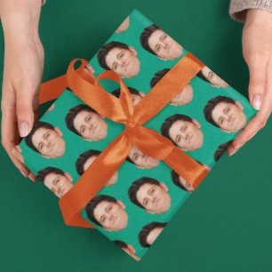 Foto für Begleiter Smaragdgrünes Geschenkpapier