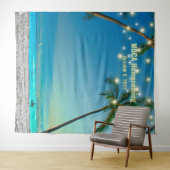 Foto für benutzerdefinierte Beach-Selfie Wandteppich (Beispiel (Horizontal))