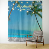 Foto für benutzerdefinierte Beach-Selfie Wandteppich (Beispiel)