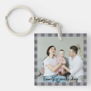 Foto für benutzerdefinierte Familien - Akryllische Schlüsselanhänger