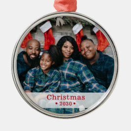 Foto für benutzerdefinierte Familien Ornament Aus Metall