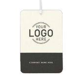 Foto für benutzerdefinierte Logos Happy Holidays B Autolufterfrischer (Vorderseite)