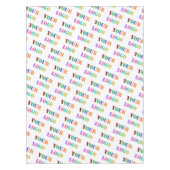 Foto für benutzerdefinierte Logos Tischdecke (Vorderseite)