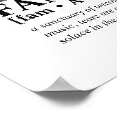 Foto für benutzerdefinierte Meldungen über persona Poster (Ecke)