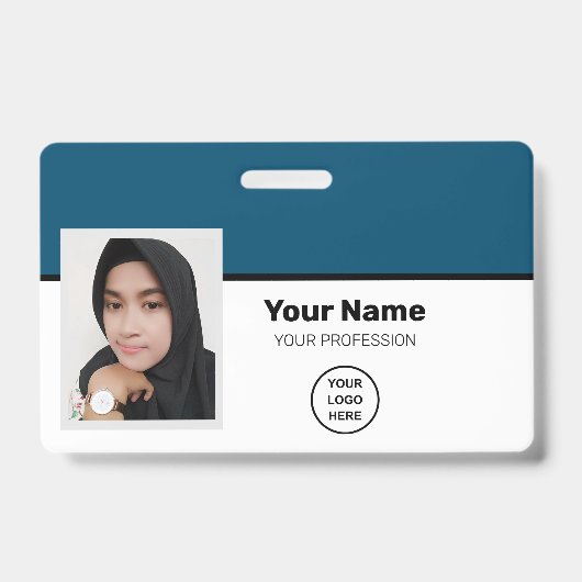 Foto für benutzerdefinierte Mitarbeiter - Bar-Code Ausweis (Front)