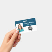 Foto für benutzerdefinierte Mitarbeiter | Logo, Ba Ausweis (Handheld)