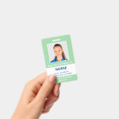 Foto für benutzerdefinierte Mitarbeiter mit hellgr Ausweis (Handheld)