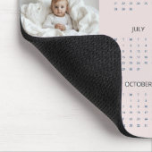 Foto für benutzerdefinierte Pastellfarben Rosa 202 Mousepad (Ecke)