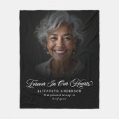 Foto für benutzerdefinierte Textvorlagen Fleecedecke (Vorderseite)