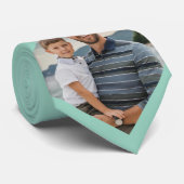 Foto für benutzerfreundliche grüne Familie Krawatte (Gerollt)