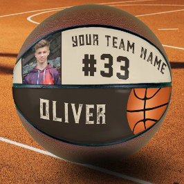 Foto für Benutzername und Nummer des Teams Basketball
