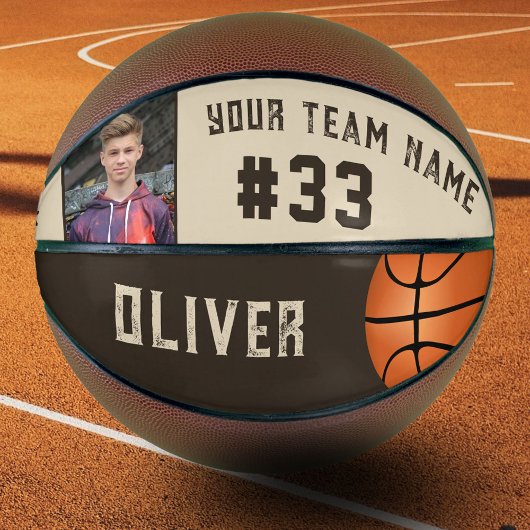 Foto für Benutzername und Nummer des Teams Basketball