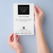 Foto für berufliche Firmenlogos Flyer (Handgriff)