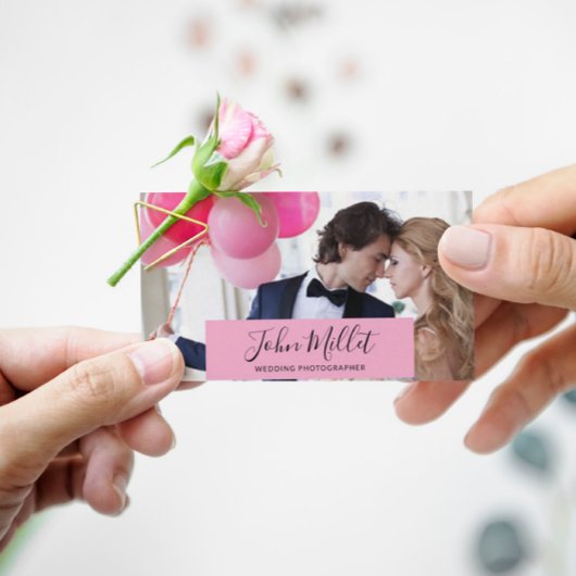 Foto für Berufliche Fotografen Visitenkarte