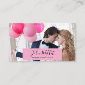 Foto für Berufliche Fotografen Visitenkarte (Vorderseite)