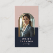 Foto für berufliche Rechtsanwaltskanzlei Visitenkarte (Vorderseite)