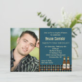 Foto für Bierkäfer Einladung (Stehend Vorderseite)