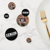 Foto für Blockbuchstaben für schwarzen Abschluss Konfetti (Gruppe)