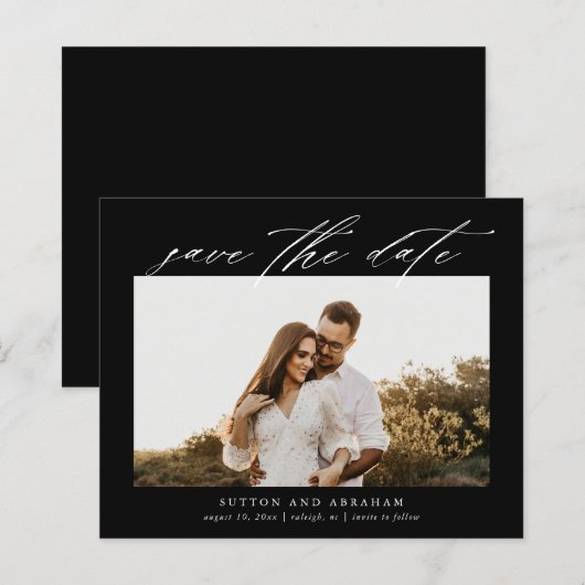 Foto für Budgetskripte Save the Date (Vorne/Hinten)